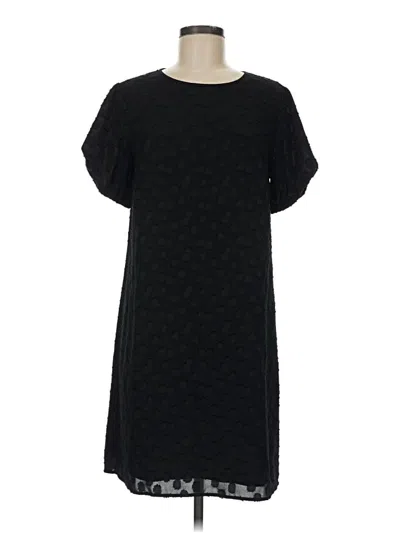 Pre-owned Ann Taylor Loft Casual Dress In Black