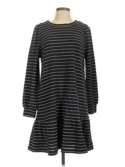 Ann Taylor Loft Casual Dress In Black