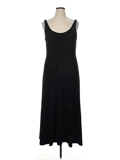 Pre-owned Ann Taylor Loft Casual Dress In Black