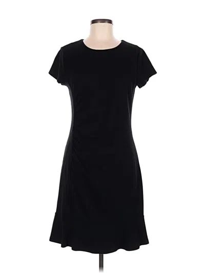 Ann Taylor Loft Casual Dress In Black