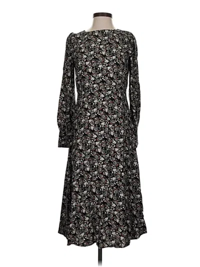 Ann Taylor Loft Casual Dress In Black