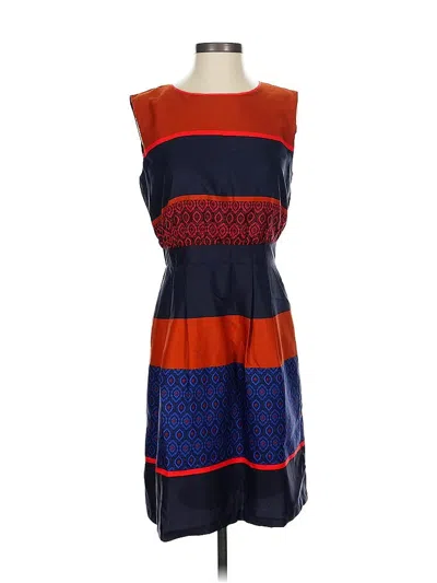 Pre-owned Ann Taylor Loft Casual Dress In Blue