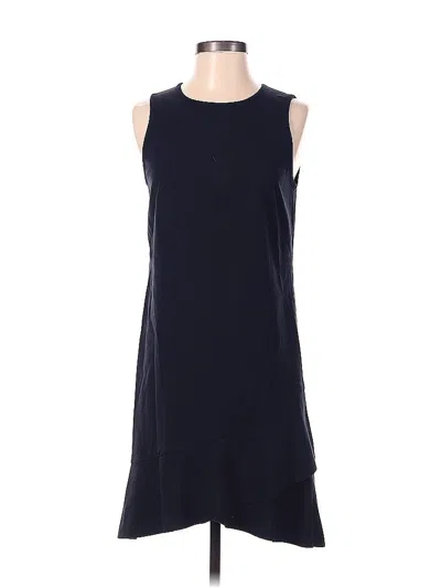 Pre-owned Ann Taylor Loft Casual Dress In Blue