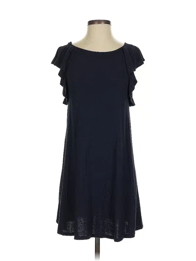 Pre-owned Ann Taylor Loft Casual Dress In Blue