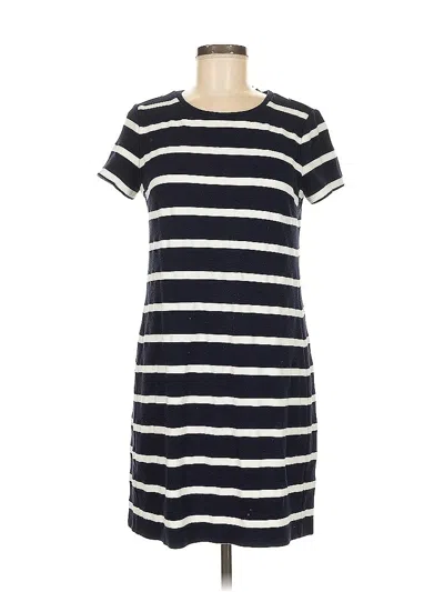 Pre-owned Ann Taylor Loft Casual Dress In Blue