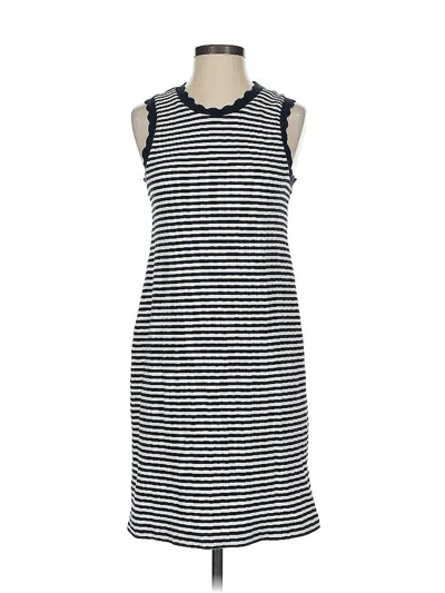 Pre-owned Ann Taylor Loft Casual Dress In Blue