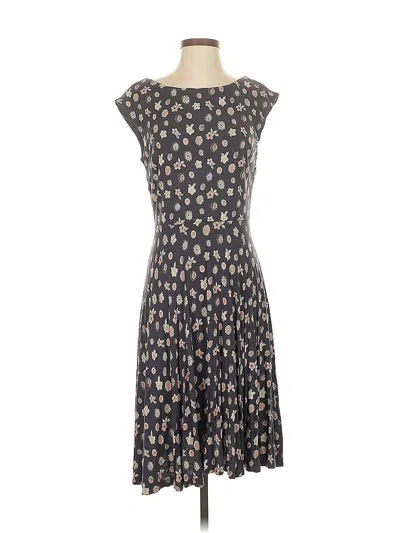 Pre-owned Ann Taylor Loft Casual Dress In Blue