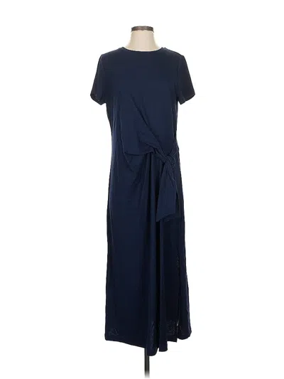 Ann Taylor Loft Casual Dress In Blue