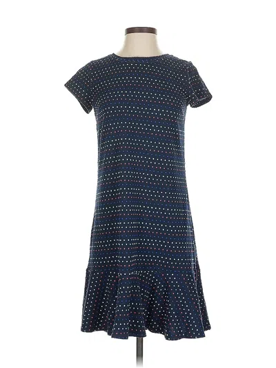 Pre-owned Ann Taylor Loft Casual Dress In Blue