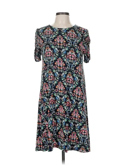 Pre-owned Ann Taylor Loft Casual Dress In Blue