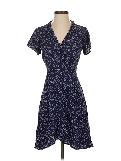 Ann Taylor Loft Casual Dress In Blue