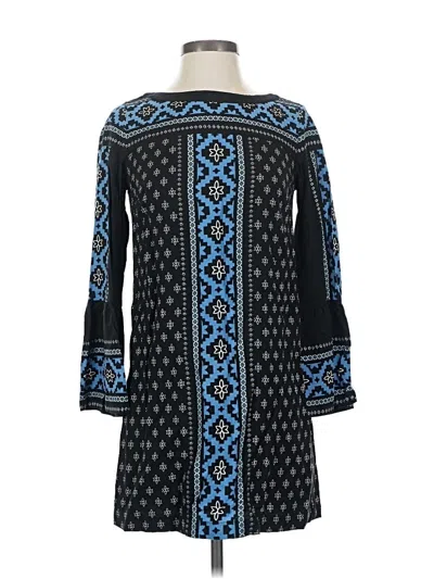 Pre-owned Ann Taylor Loft Casual Dress In Blue