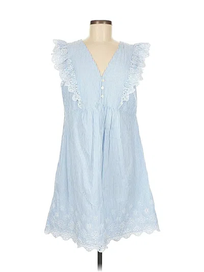 Ann Taylor Loft Casual Dress In Blue