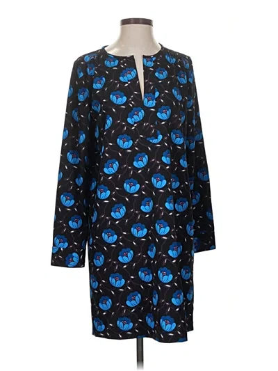 Pre-owned Ann Taylor Loft Casual Dress In Blue