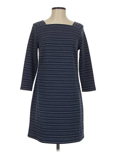 Pre-owned Ann Taylor Loft Casual Dress In Blue