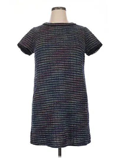 Pre-owned Ann Taylor Loft Casual Dress In Blue