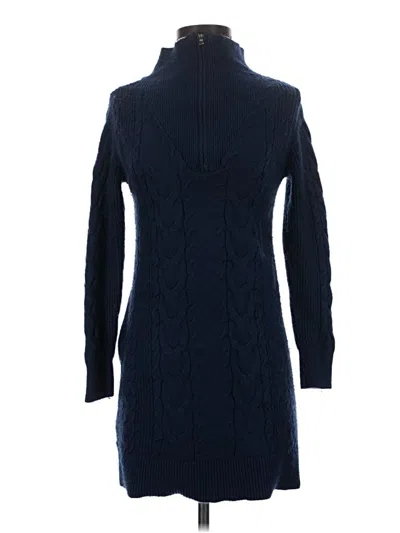 Pre-owned Ann Taylor Loft Casual Dress In Blue