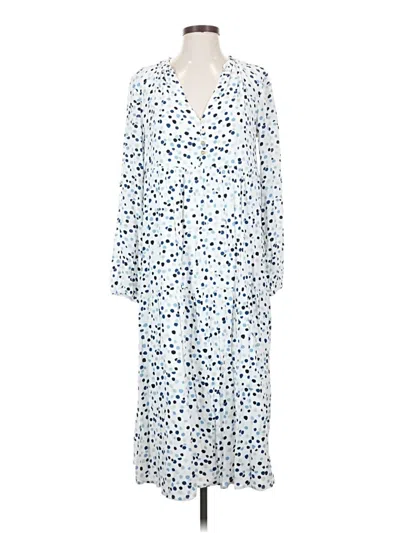 Ann Taylor Loft Casual Dress In Blue