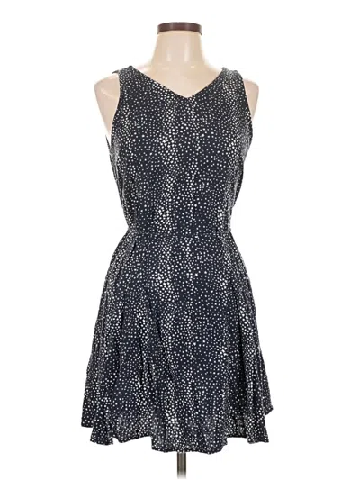 Pre-owned Ann Taylor Loft Casual Dress In Blue