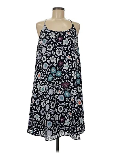 Pre-owned Ann Taylor Loft Casual Dress In Blue