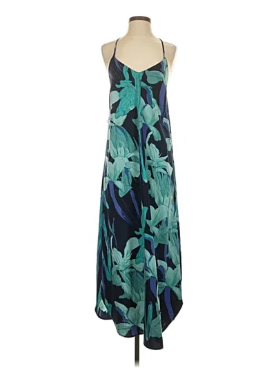 Pre-owned Ann Taylor Loft Casual Dress In Blue