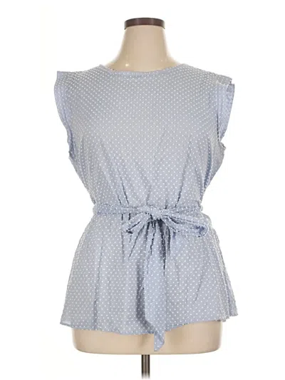 Pre-owned Ann Taylor Loft Casual Dress In Blue