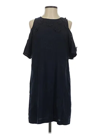 Pre-owned Ann Taylor Loft Casual Dress In Blue