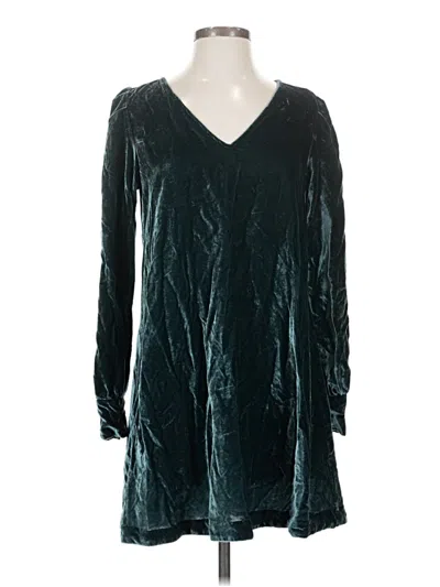 Pre-owned Ann Taylor Loft Casual Dress In Blue