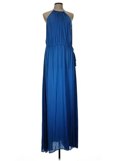 Pre-owned Ann Taylor Loft Casual Dress In Blue