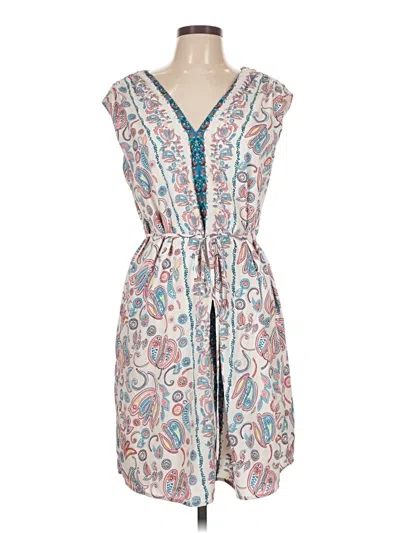 Pre-owned Ann Taylor Loft Casual Dress In Blue