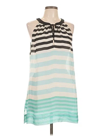 Pre-owned Ann Taylor Loft Casual Dress In Blue