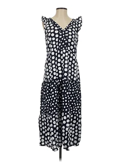 Pre-owned Ann Taylor Loft Casual Dress In Blue