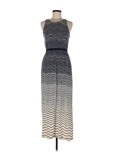 Pre-owned Ann Taylor Loft Casual Dress In Blue