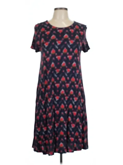Pre-owned Ann Taylor Loft Casual Dress In Blue