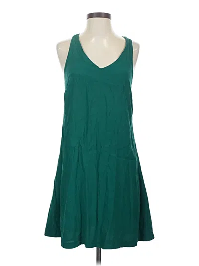 Pre-owned Ann Taylor Loft Casual Dress In Blue