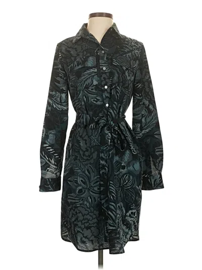 Pre-owned Ann Taylor Loft Casual Dress In Blue
