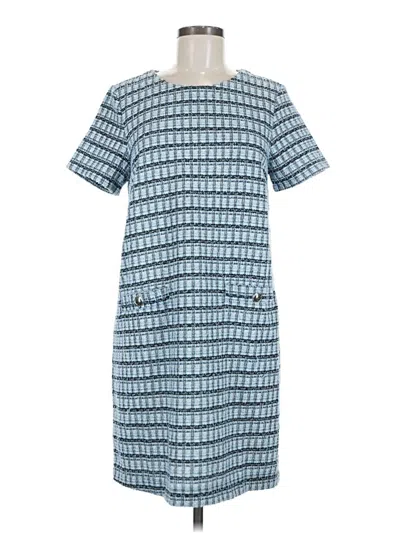 Pre-owned Ann Taylor Loft Casual Dress In Blue