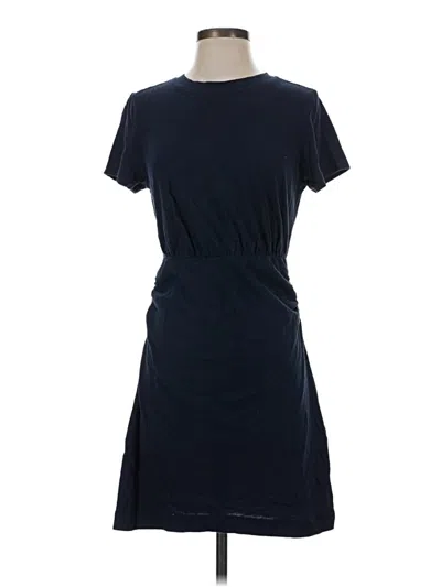 Pre-owned Ann Taylor Loft Casual Dress In Blue