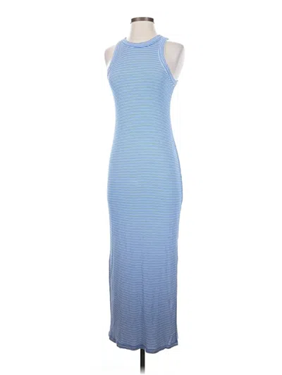 Pre-owned Ann Taylor Loft Casual Dress In Blue