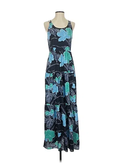 Pre-owned Ann Taylor Loft Casual Dress In Blue