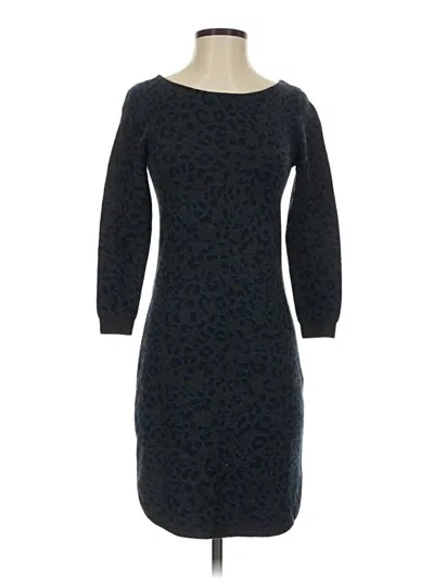 Pre-owned Ann Taylor Loft Casual Dress In Blue