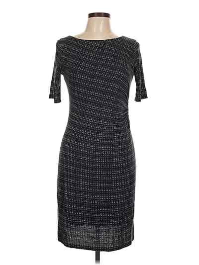 Pre-owned Ann Taylor Loft Casual Dress In Blue