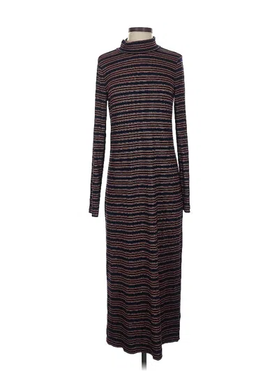 Pre-owned Ann Taylor Loft Casual Dress In Blue