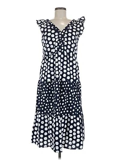 Pre-owned Ann Taylor Loft Casual Dress In Blue