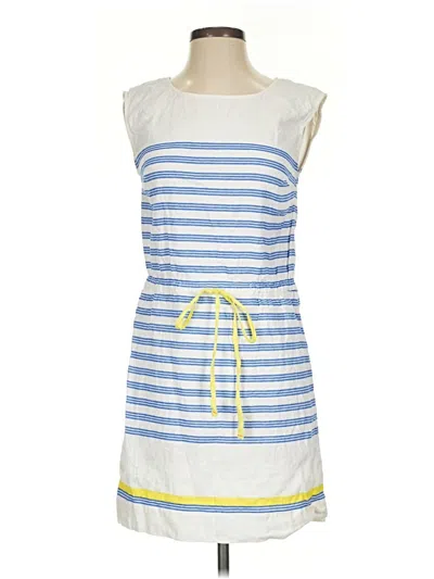 Pre-owned Ann Taylor Loft Casual Dress In Blue