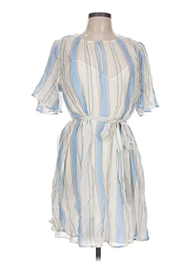 Ann Taylor Loft Casual Dress In Blue