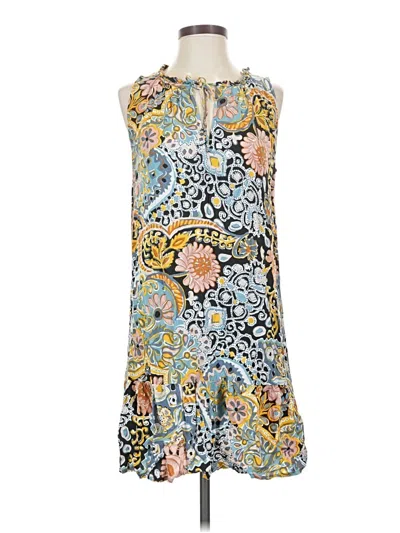 Pre-owned Ann Taylor Loft Casual Dress In Blue