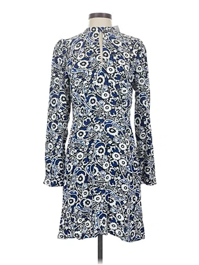 Ann Taylor Loft Casual Dress In Blue