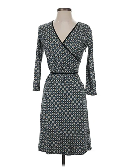 Ann Taylor Loft Casual Dress In Blue