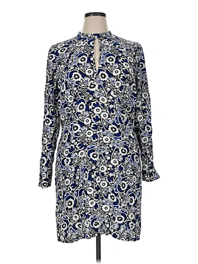 Ann Taylor Loft Casual Dress In Blue